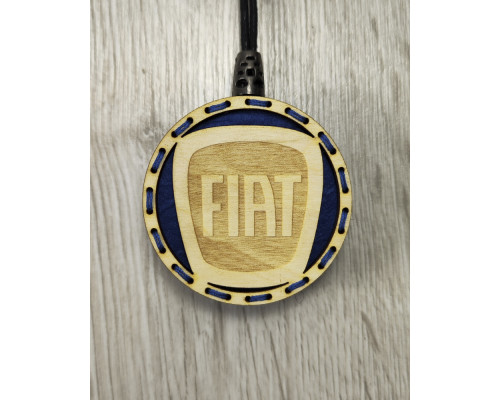 Car air freshener with the logo "Fiat"