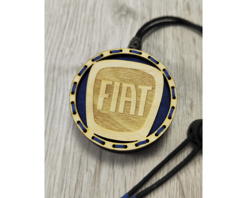 Car air freshener with the logo "Fiat"