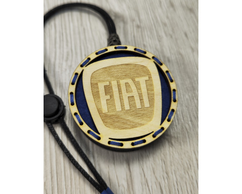 Car air freshener with the logo "Fiat"